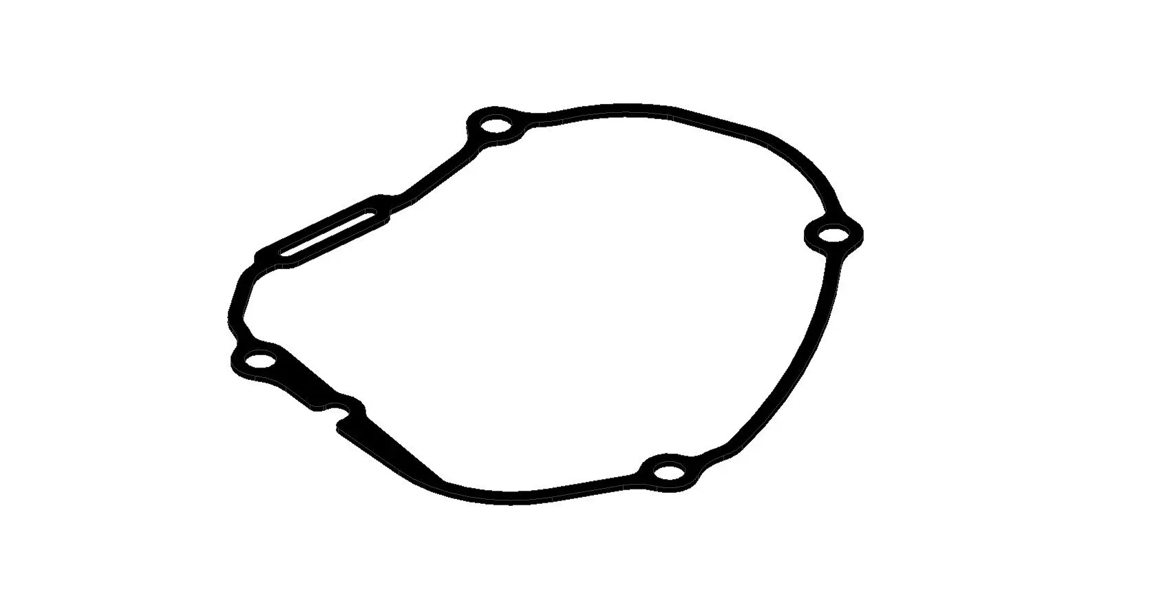 XRADICAL(ARTEIN GASKETS) těsnění víka alternátoru YAMAHA YZ 125 05-26 (pokovené) (XRADICAL(ARTEIN GASKETS) těsnění víka alternátoru YAMAHA YZ 125)