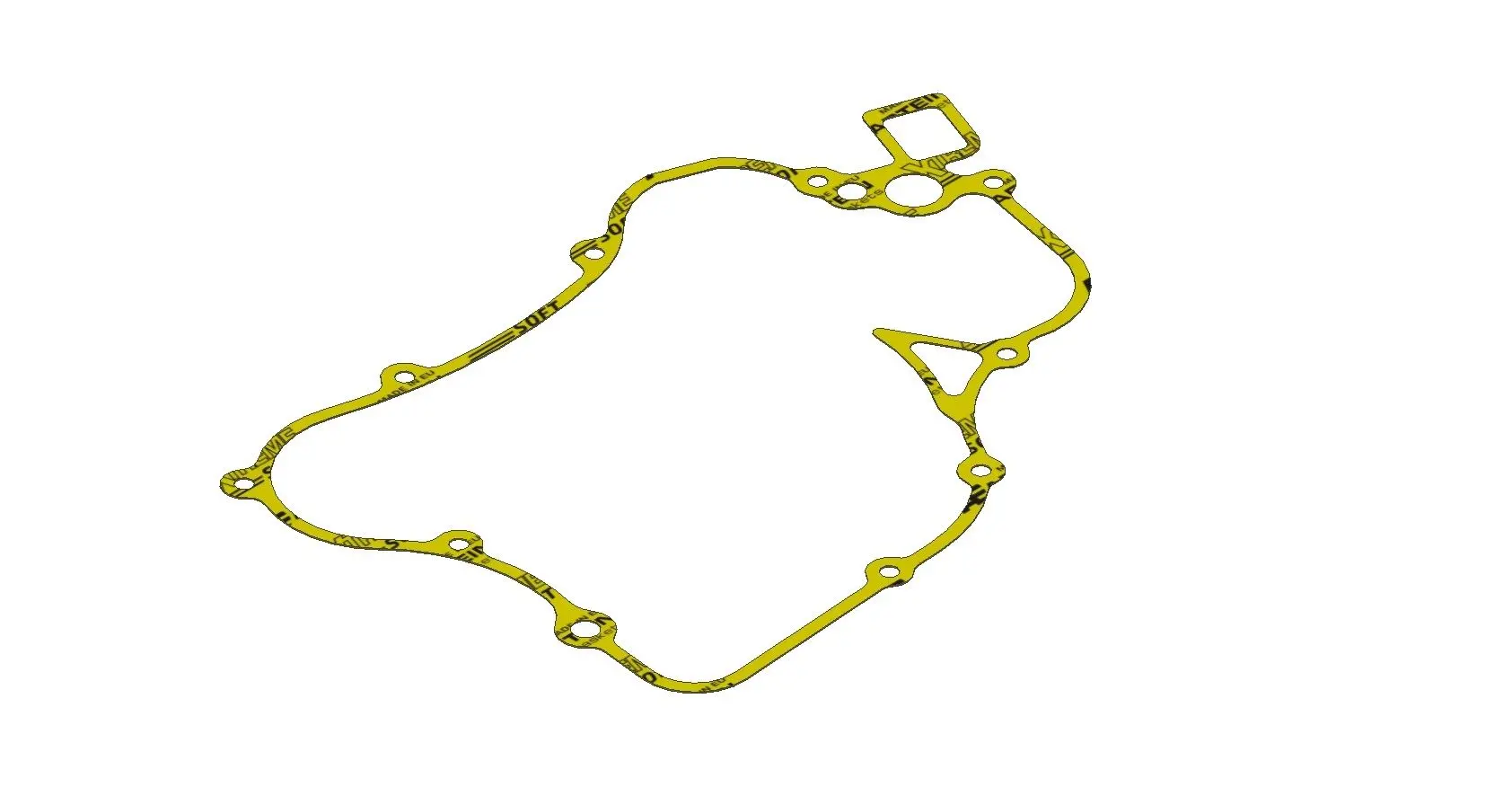 XRADICAL(ARTEIN GASKETS) těsnění krytu spojky (vnitřní) GAS GAS MC/EC 125 01-13 (OLD model GAS GAS ENGINE) (XRADICAL(ARTEIN GASKETS) těsnění krytu)
