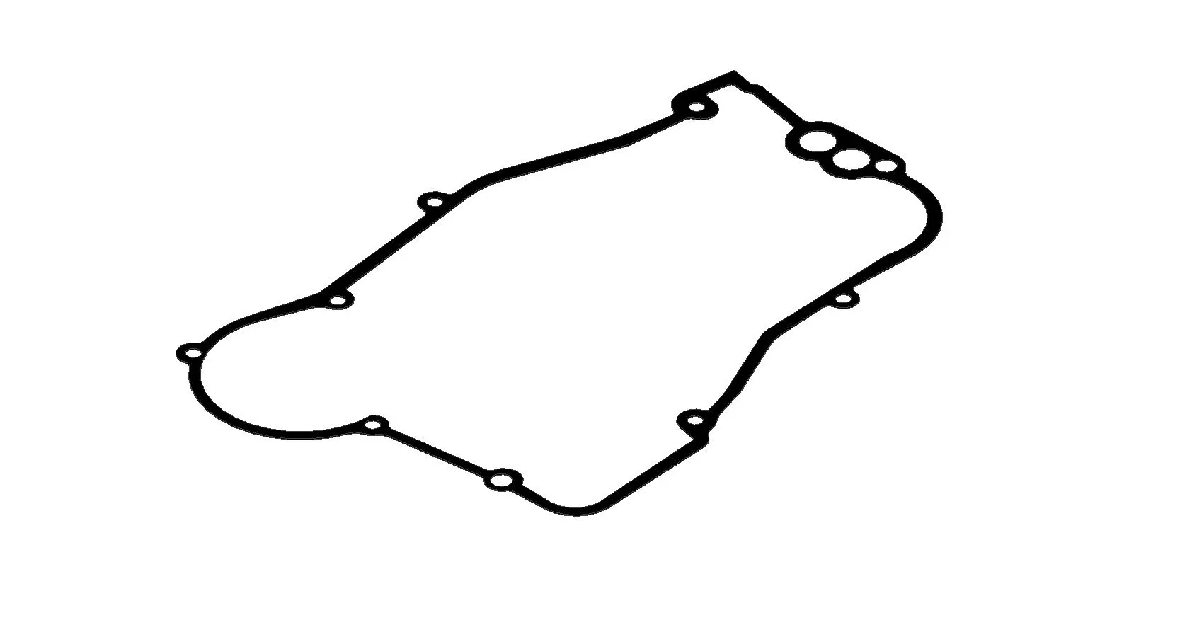 XRADICAL(ARTEIN GASKETS) těsnění krytu spojky (vnitřní) GAS GAS EC 200/250/300 98-19 , RJEJU MR 200/250/300 20-23 (OLD model GAS GAS ENGINE)(pokovené)