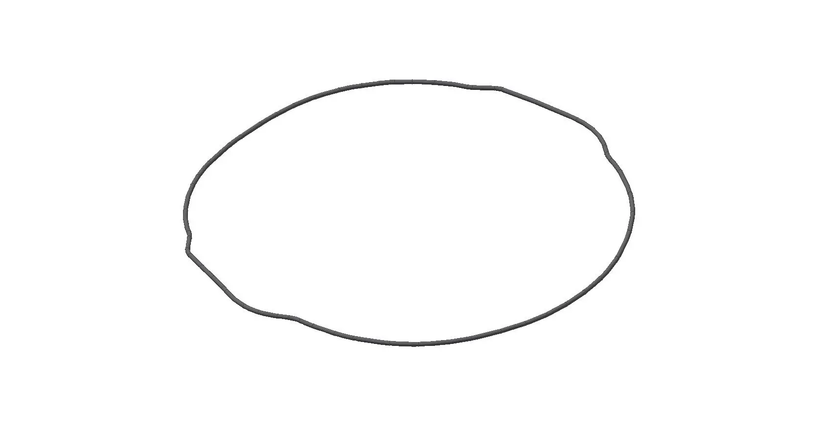 XRADICAL(ARTEIN GASKETS) těsnění krytu spojky (vnější) O-kroužek YAMAHA YZF 450 14-17, WRF 450 16-18 (XRADICAL(ARTEIN GASKETS) těsnění krytu spojky)