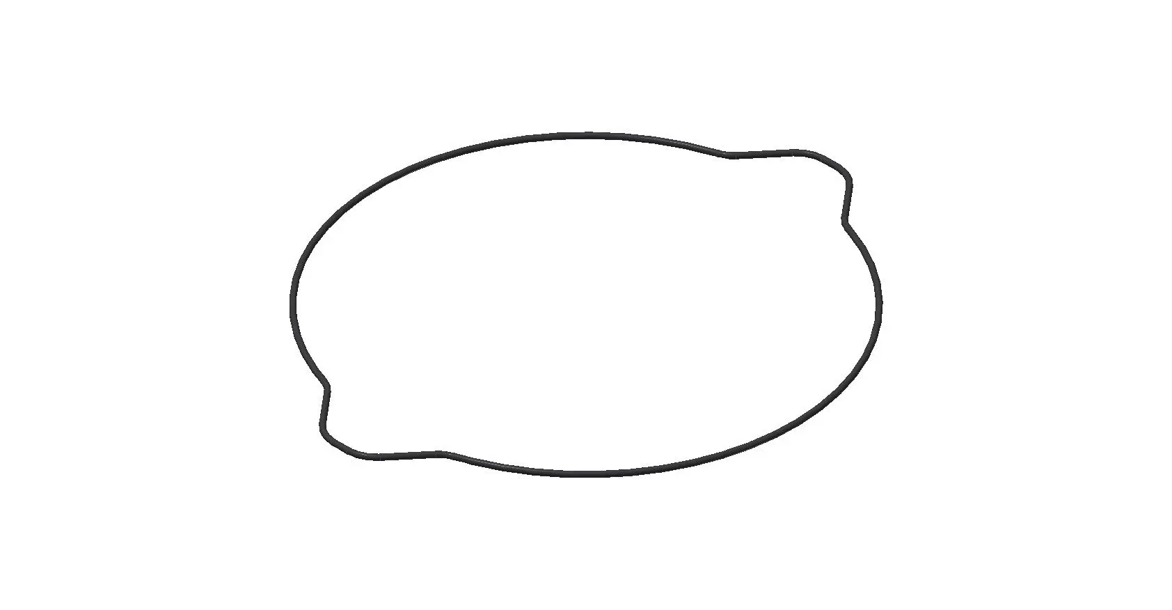 XRADICAL(ARTEIN GASKETS) těsnění krytu spojky (vnější) O-kroužek YAMAHA YZ 250 03-21 , YZ 250X 16-21 (XRADICAL(ARTEIN GASKETS) těsnění krytu spojky)