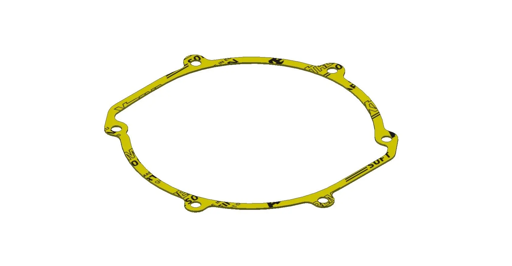 XRADICAL(ARTEIN GASKETS) těsnění krytu spojky (vnější) GAS GAS MC/EC 125 01-13 (OLD model GAS GAS ENGINE) (XRADICAL(ARTEIN GASKETS) těsnění krytu)