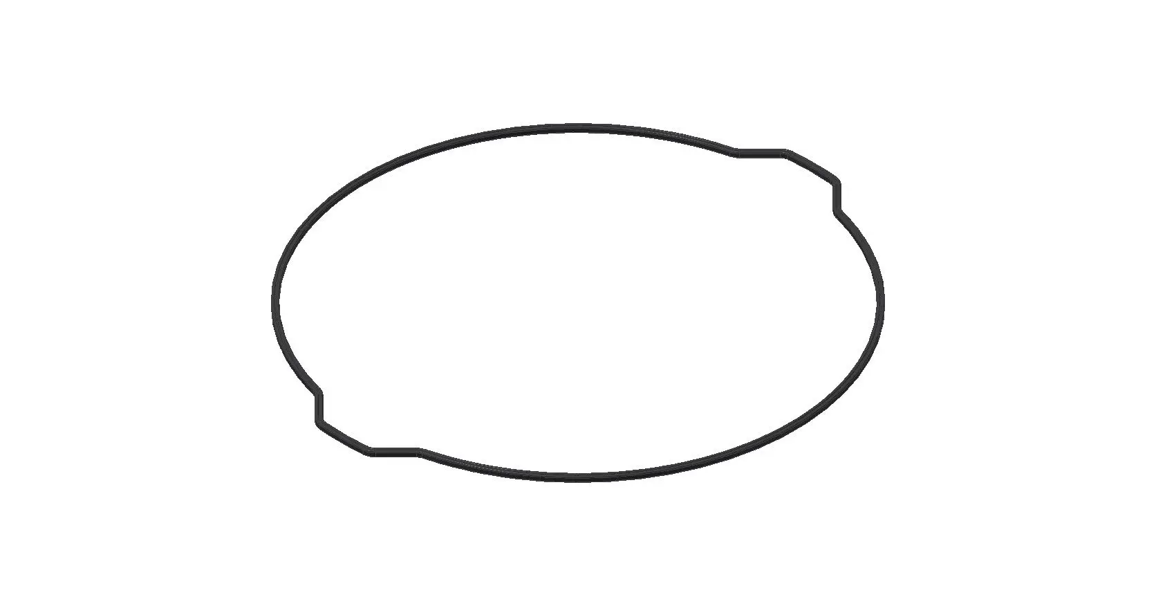 XRADICAL(ARTEIN GASKETS) těsnění krytu spojky (vnější) O-kroužek KTM SX 250 16-18, EXC 250/300 TPI 17-23, HUSQVARNA TC/TE 250/300I 17-23, GAS GAS EC