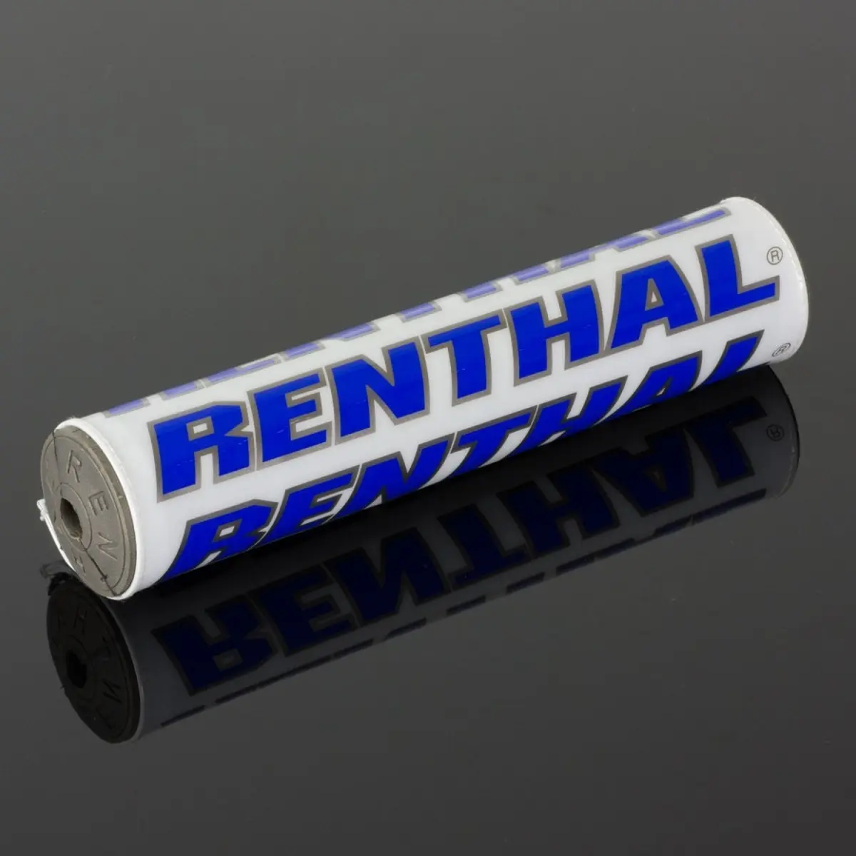RENTHAL chránič řídítek SX PAD (240mm) barva bílá/modrá s logem RENTHAL (RENTHAL chránič řídítek SX PAD (240mm) barva bílá/modrá s logem RENTHAL)