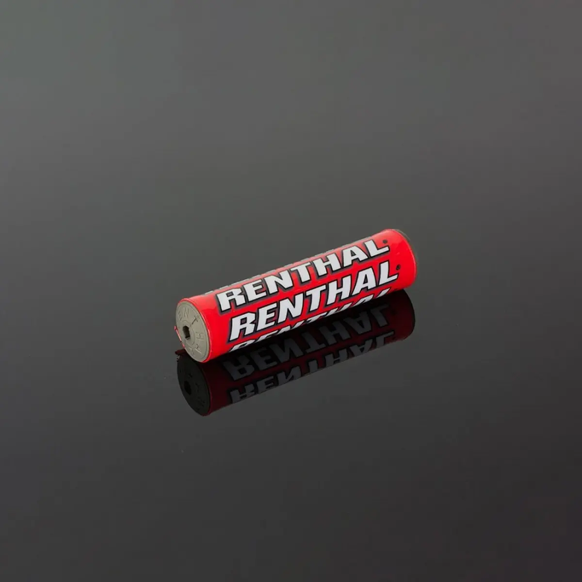 RENTHAL chránič řídítek MINI SX PAD (180mm) RED barva červená s logem RENTHAL (RENTHAL chránič řídítek MINI SX PAD (180mm) RED barva červená s logem)