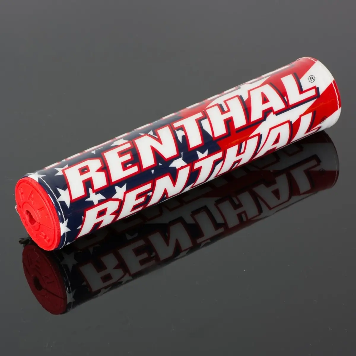 RENTHAL chránič řídítek SX PAD (240mm) barva USA FLAG s logem RENTHAL ( )
