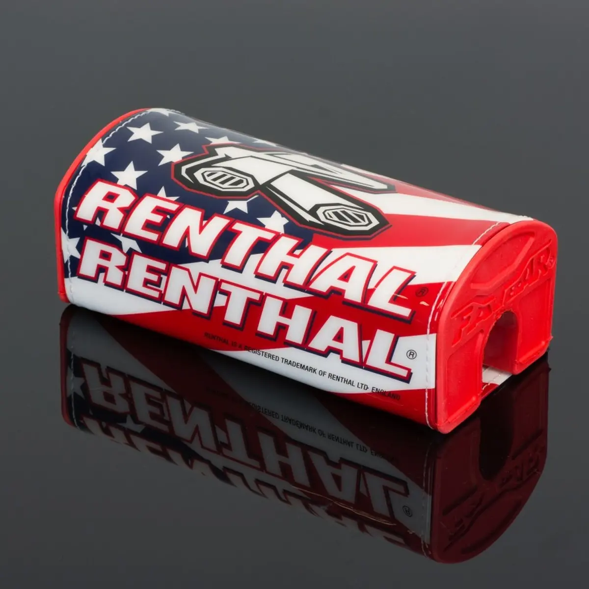 RENTHAL chránič řídítek FATBAR PAD USA FLAG s logem RENTHAL (RENTHAL chránič řídítek FATBAR PAD USA FLAG s logem RENTHAL)