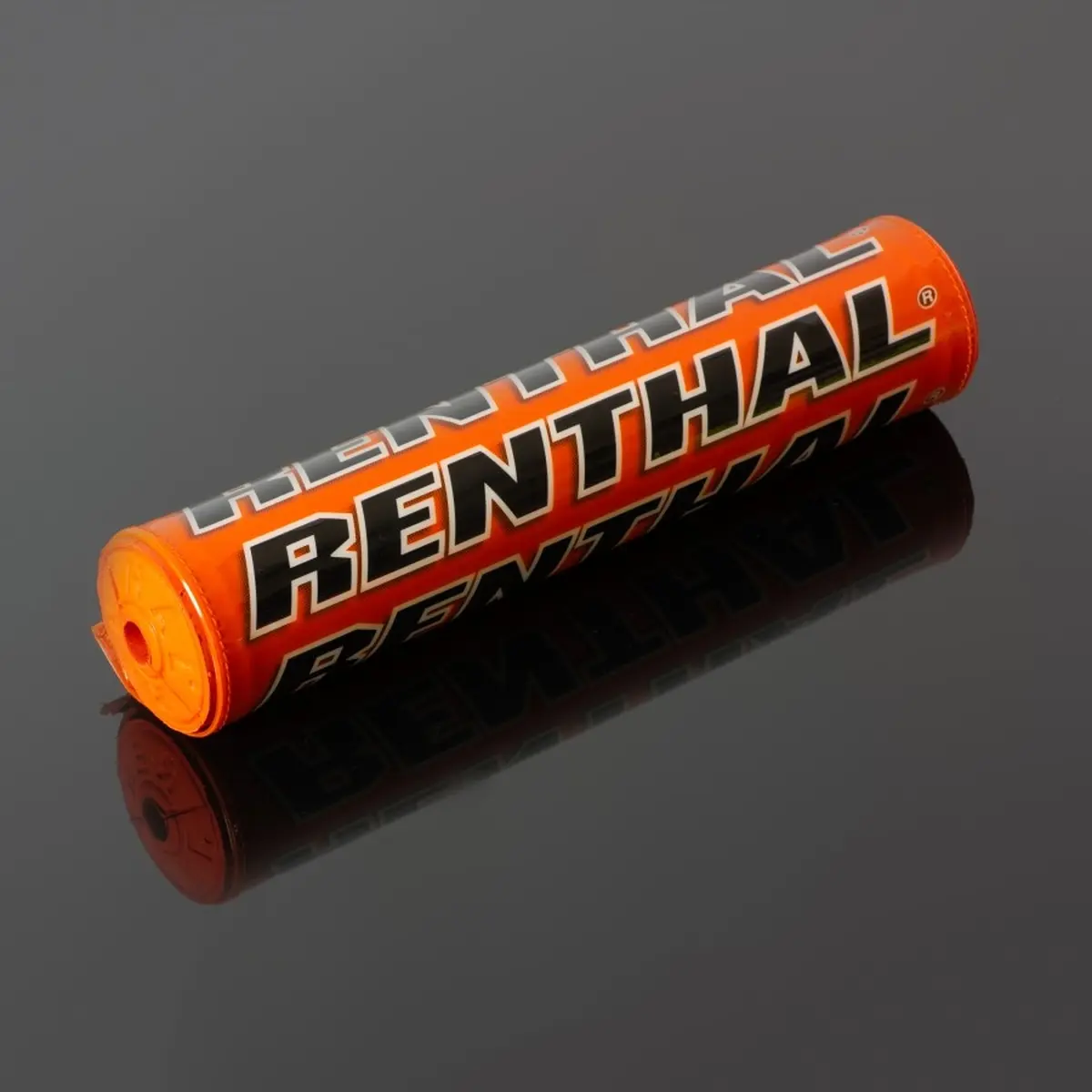 RENTHAL chránič řídítek SX PAD (240mm) barva oranžová s logem RENTHAL (RENTHAL chránič řídítek SX PAD (240mm) barva oranžová s logem RENTHAL)