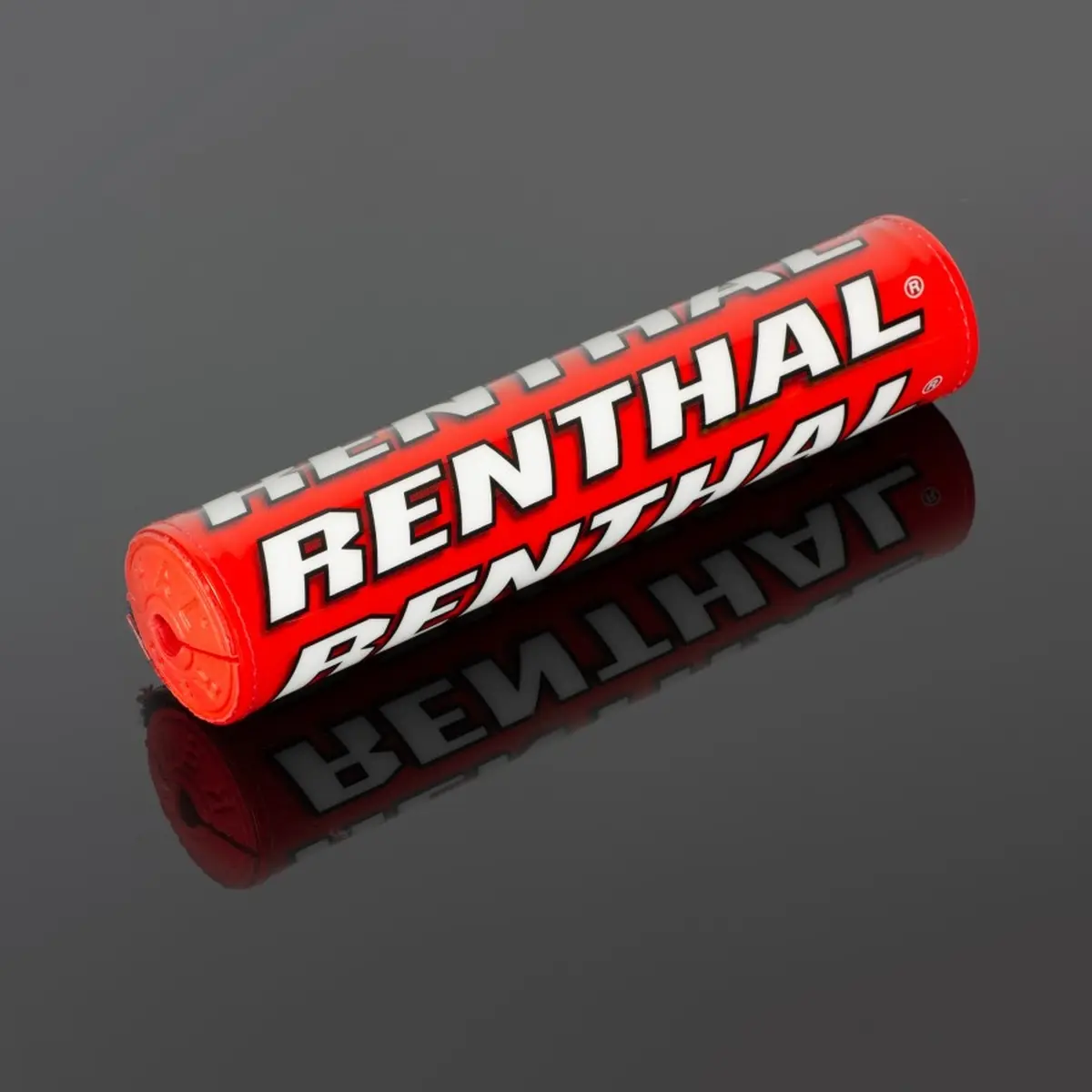 RENTHAL houba na řídítka SX PAD (240mm) barva červená s logem RENTHAL ( )