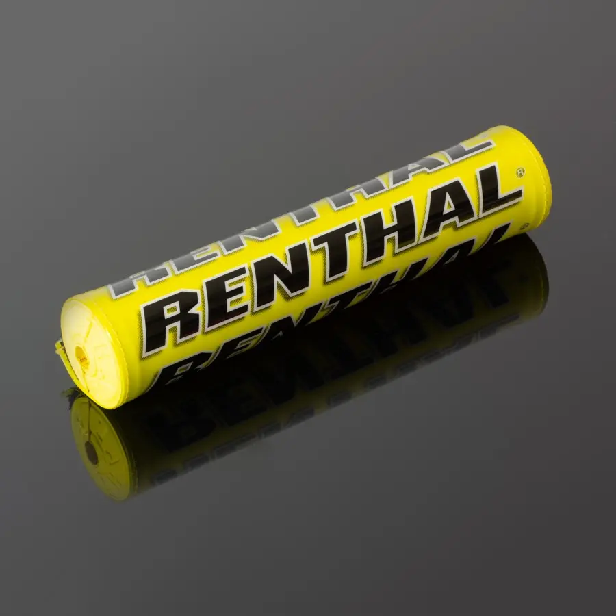 RENTHAL molitanová chránička řídítek SX PAD (240mm) barva žlutá s logem RENTHAL ( )