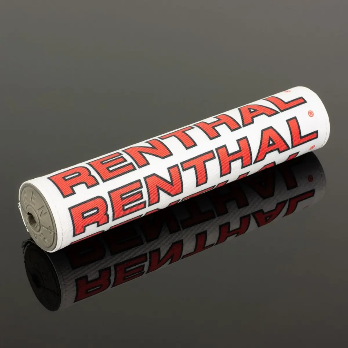 RENTHAL chránič řídítek VINTAGE SX PAD barva bílá / červená ( )