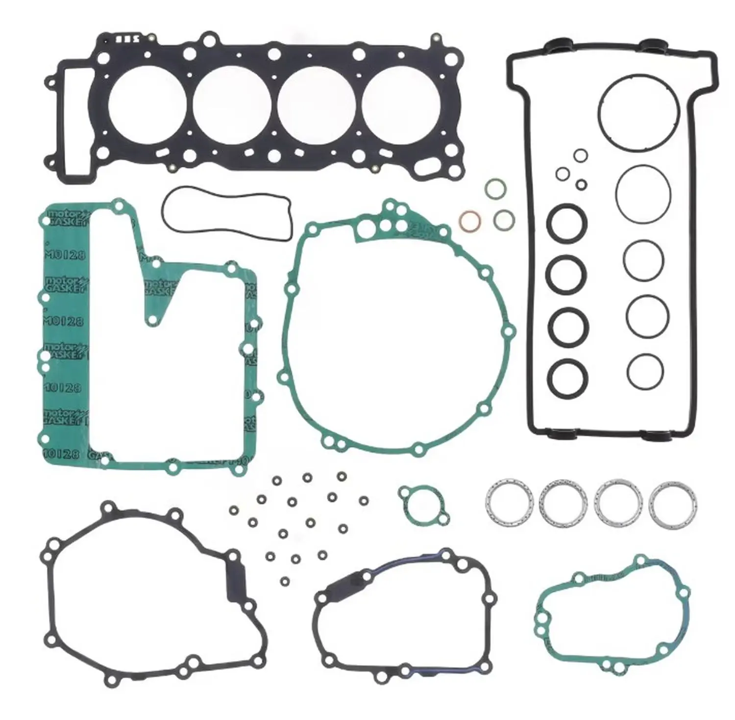 ATHENA kompletní sada těsnění, motor YAMAHA YZF-R6 600 99-02 (ATHENA kompletní sada těsnění, motor YAMAHA YZF-R6 600 99-02)