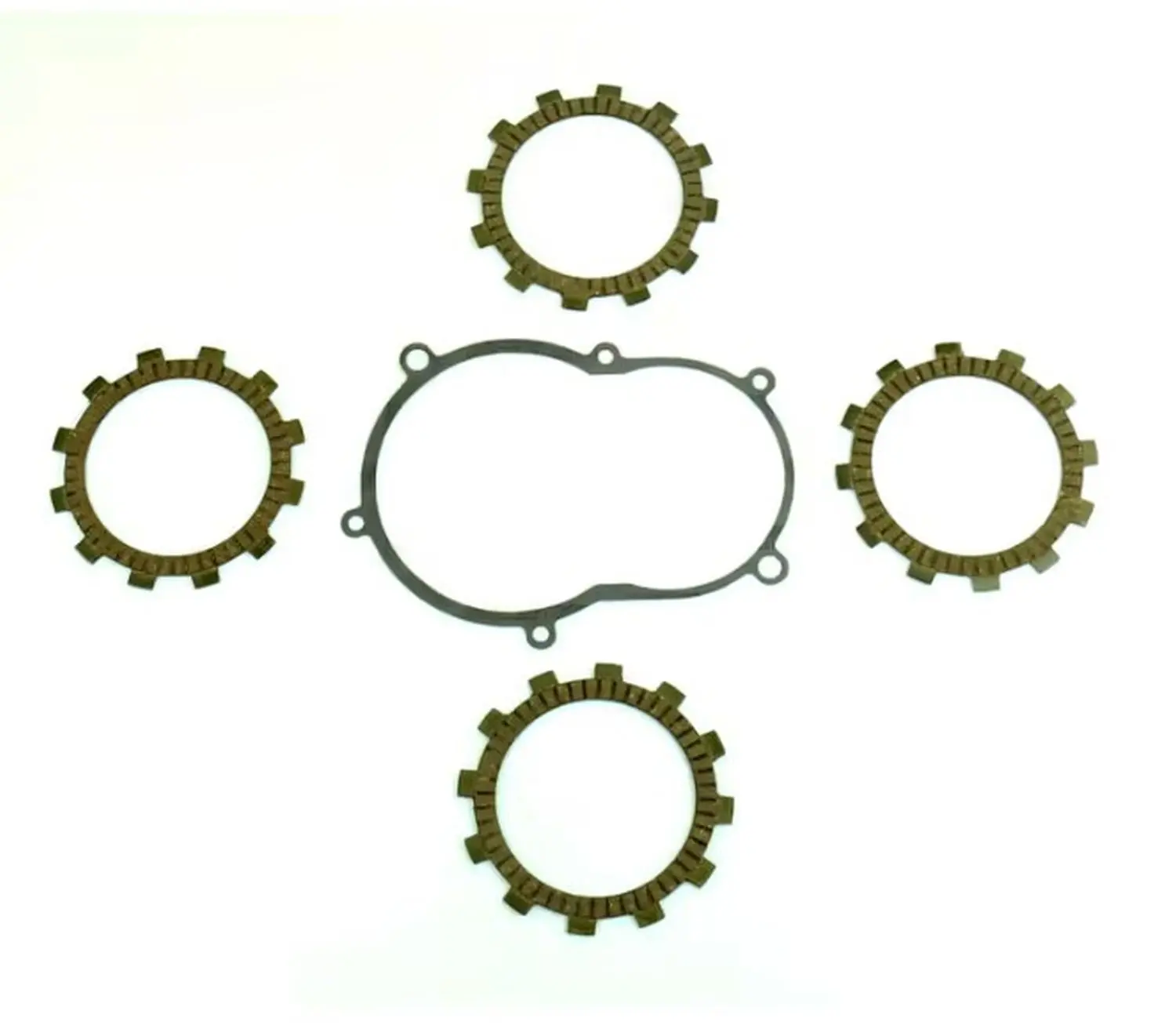 ATHENA spojkové kotouče s těsněním víka spojky KTM SX 50 02-04 (ATHENA spojkové kotouče s těsněním víka spojky KTM SX 50 02-04)