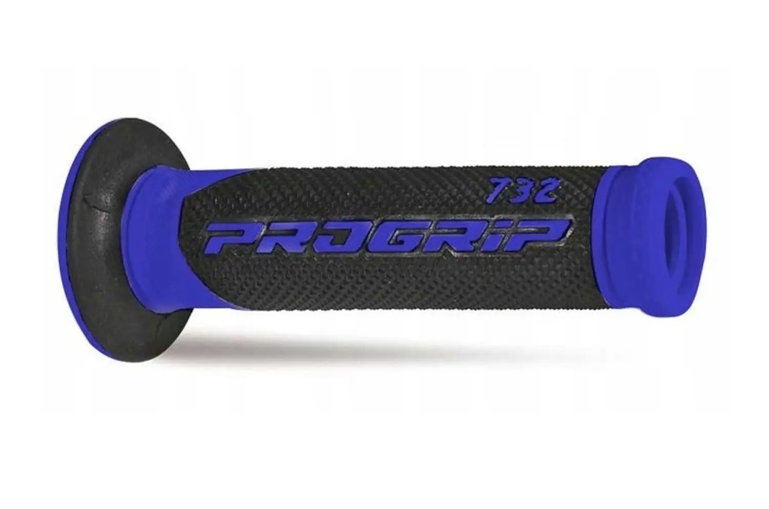 PROGRIP gripy PG732 ROAD (22+25mm, délka 125mm) barva modrá/černá otevřené (OPEN END) (dvousložkové) (732-150) (PROGRIP gripy PG732 ROAD (22+25mm,)
