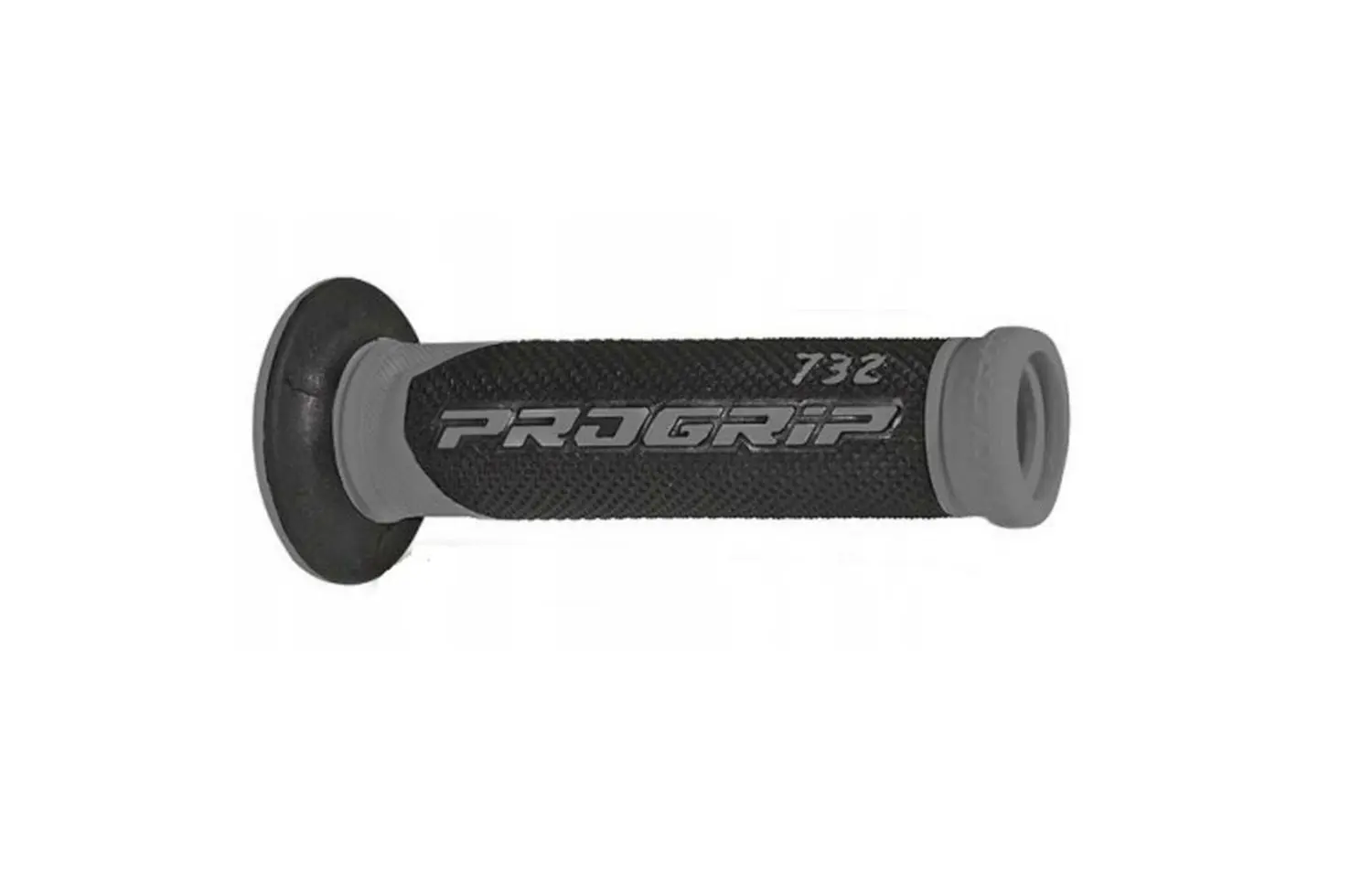 PROGRIP gripy PG732 ROAD (22+25mm, délka 125mm) barva šedá/černá otevřené (OPEN END) (dvousložkové) (732-187) ( )