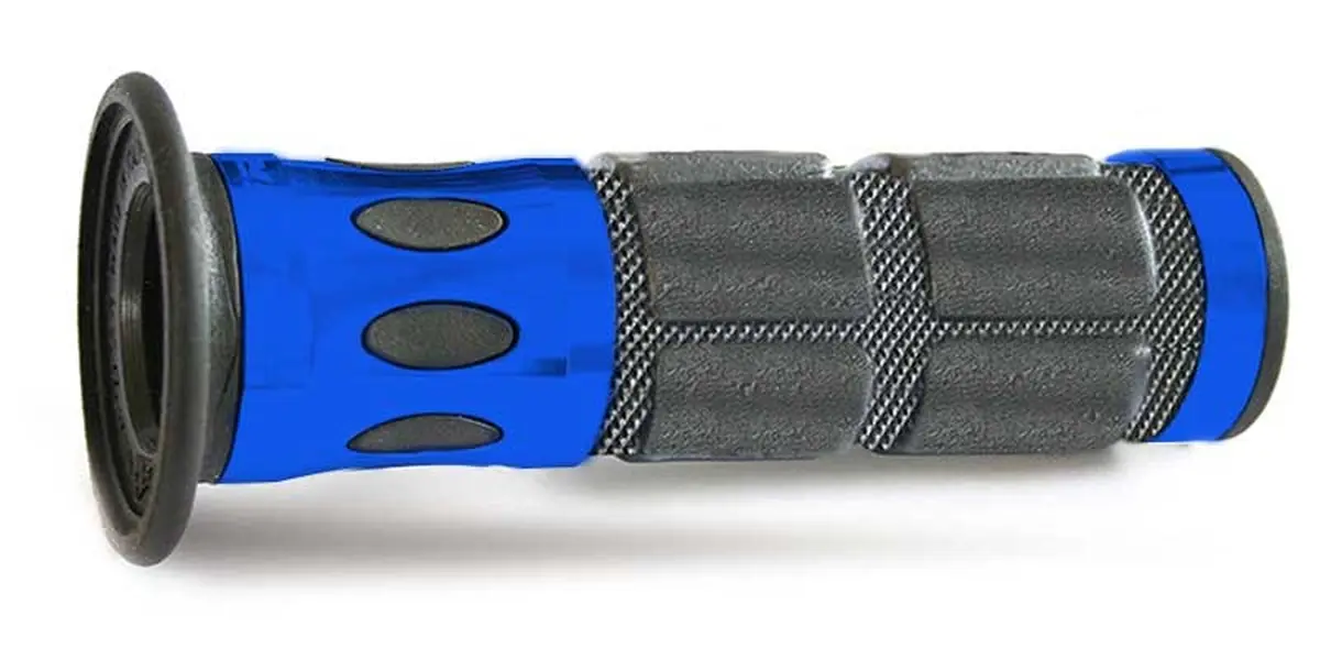 PROGRIP gripy PG744 SCOOTER ALU (22+25MM, dl.115MM) barva modrá (jednodílné) (744-104) VÝPRODEJ ( )