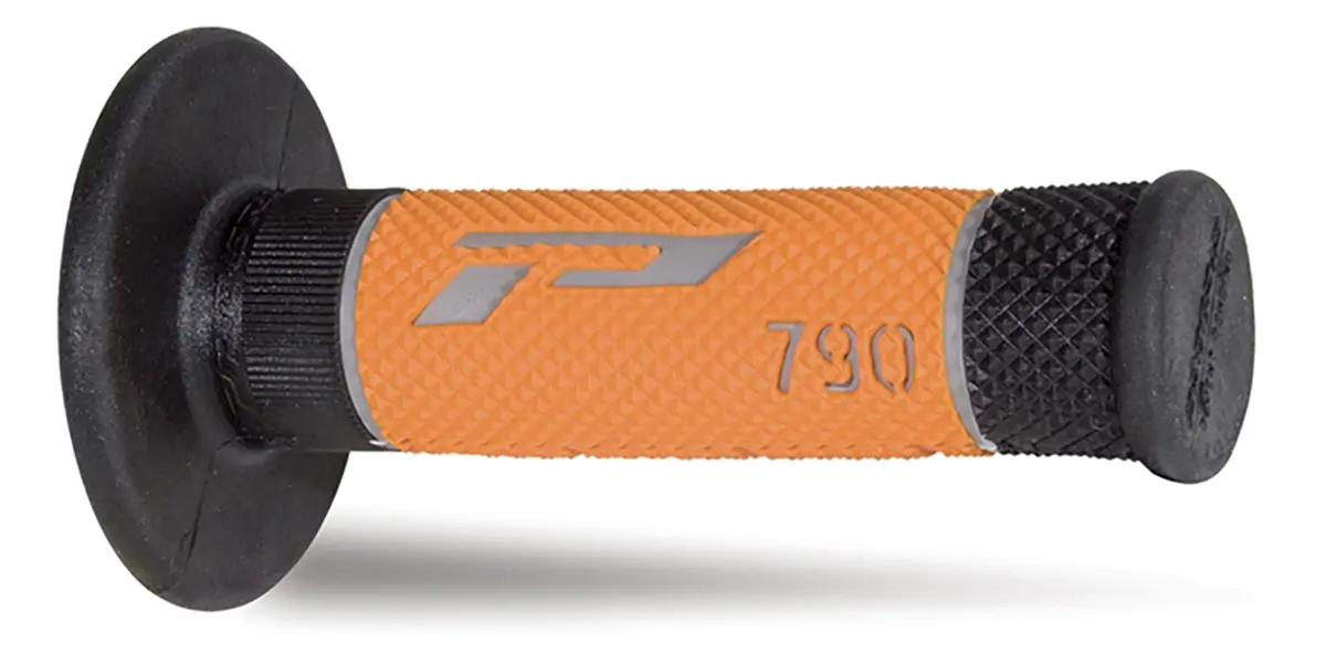 PROGRIP gripy PG790 OFF ROAD (22+25mm, délka 115mm) barva šedá/černá/oranžová (trojsměs) (790-234) (PG790/3) (PROGRIP gripy PG790 OFF ROAD (22+25mm,)