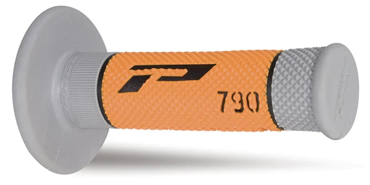 PROGRIP gripy PG790 OFF ROAD (22+25mm, délka 115mm) barva černá/šedá/oranžová (trojsměs) (790-240) (PG790/2) (PROGRIP gripy PG790 OFF ROAD (22+25mm,)