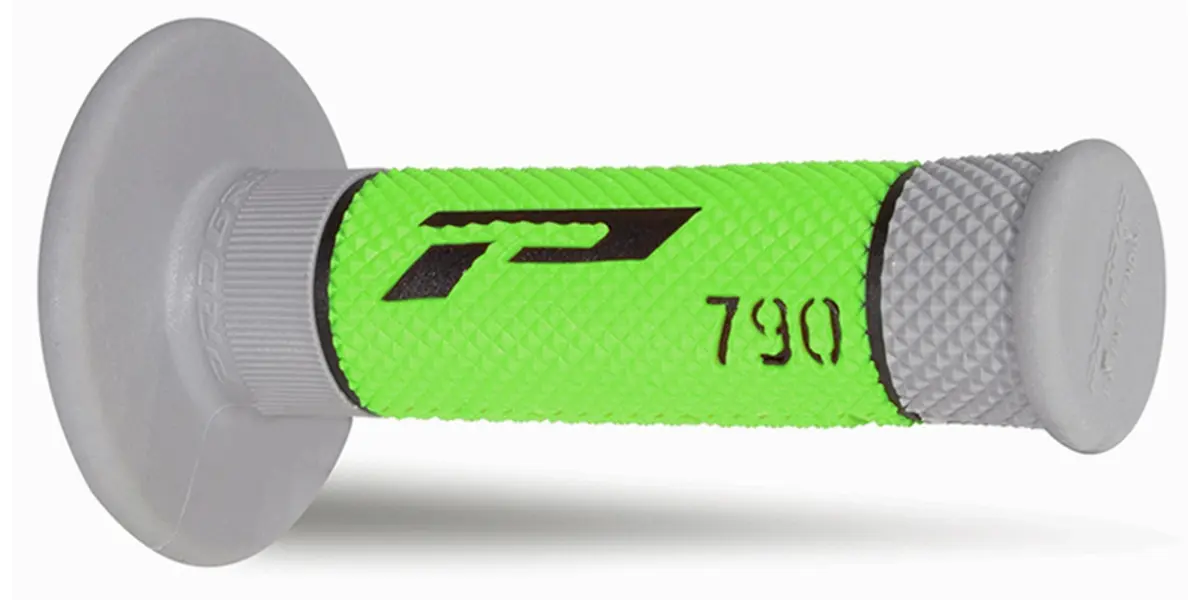 PROGRIP gripy PG790 OFF ROAD (22+25mm, délka 115mm) barva černá/šedá/zelená (trojsložkové) (790-237) (PG790/8) ( )