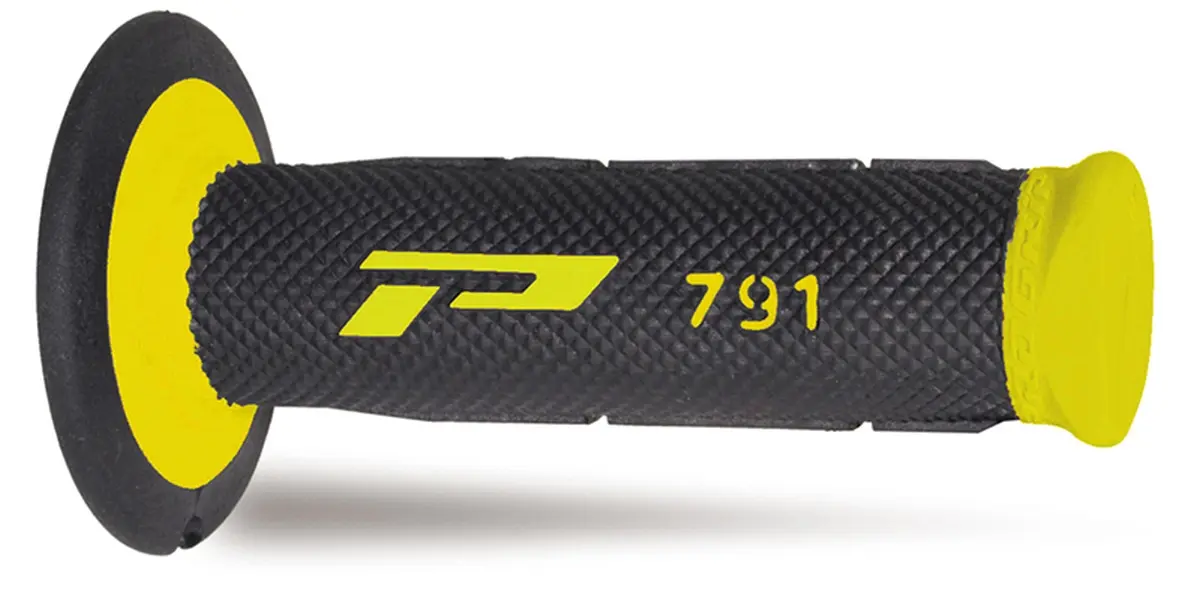 PROGRIP gripy PG791 OFF ROAD (22+25mm, délka 115mm) barva žlutá/černá (dvousložkové) (791-202) (PG791YL/BK) ( )