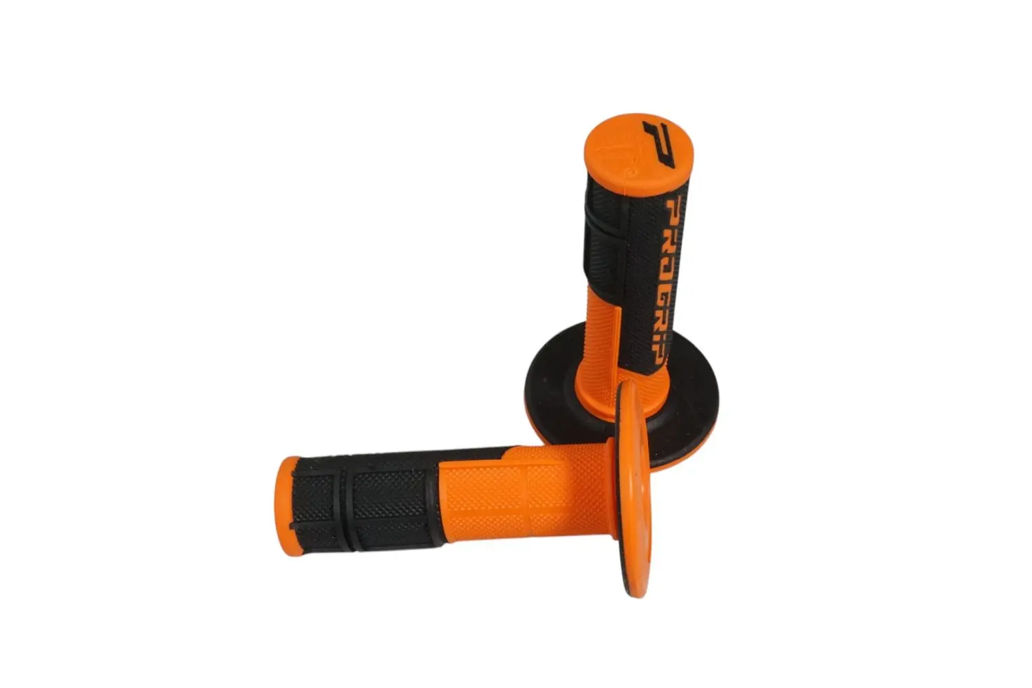 PROGRIP gripy PG801 OFF ROAD (22+25mm, délka 115mm) barva oranžová/černá (dvousložkové) (801-201) ( )