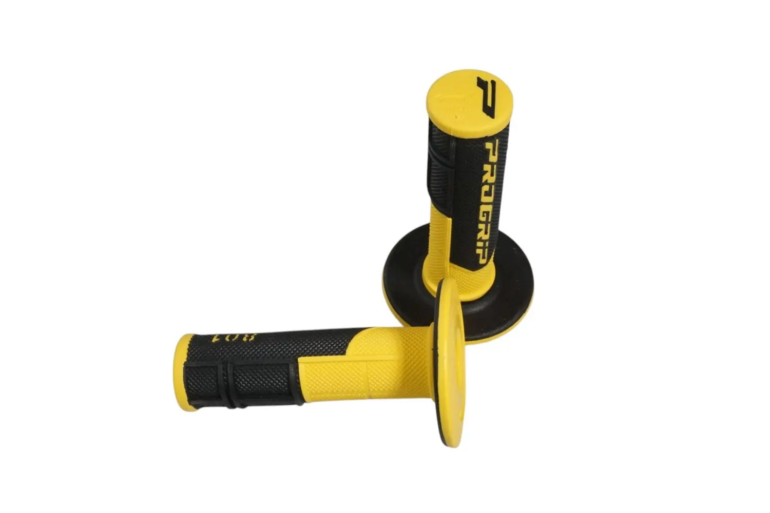 PROGRIP gripy PG801 OFF ROAD (22+25mm, délka 115mm) barva žlutá/černá (dvousložkové) (801-202) ( )