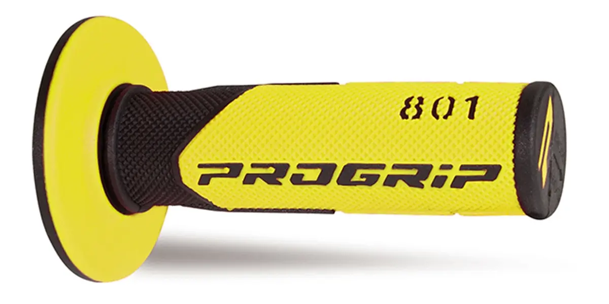PROGRIP gripy PG801 OFF ROAD (22+25mm, délka 115mm) barva černá/žlutá (dvousložkové) (801-142) (PG801/2) (PROGRIP gripy PG801 OFF ROAD (22+25mm,)