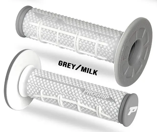 PROGRIP gripy PG802 (22+25mm, délka 115mm) barva šedá/bílá (dvousložkové) (802-396) ( )