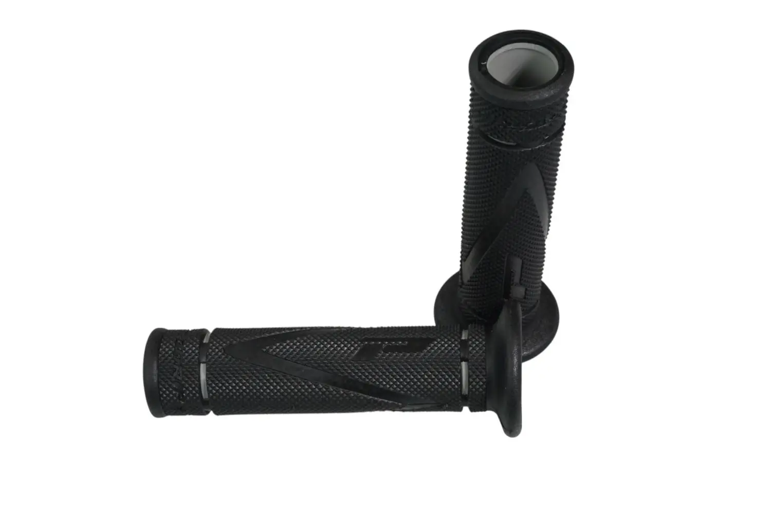 PROGRIP gripy PG838 ROAD (22+25mm, délka 122mm) barva černá/šedá otevřené (OPEN END) (dvousložkové) (838-187) (PROGRIP gripy PG838 ROAD (22+25mm,)