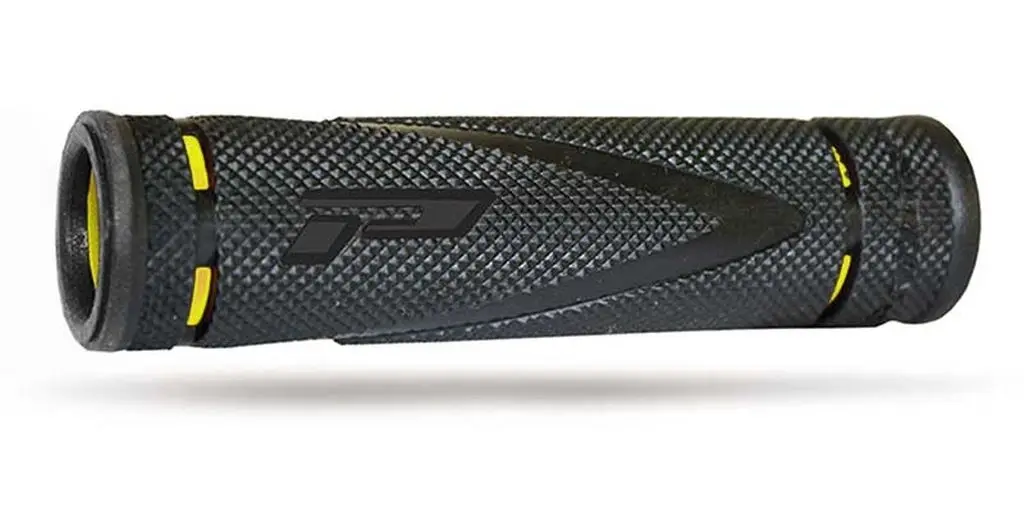 PROGRIP gripy PG838 ATV (22+22MM, dl. 125MM) barva černá/žlutá (dvousložkové) (838-SA-202;838-202 SA) ( )