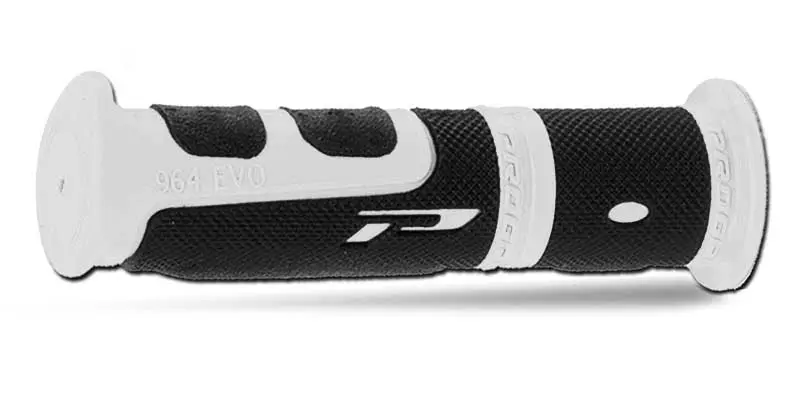 PROGRIP gripy PG964 ATV / JET SKI / MTB (22+22MM, dl.120MM) barva bílá/černá (964-137) ( )