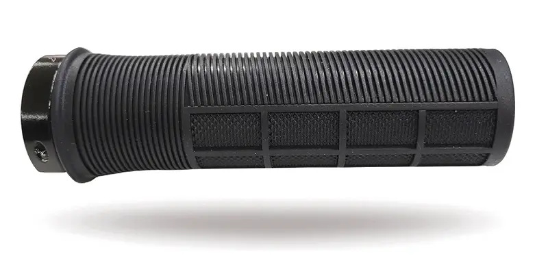 PROGRIP gripy PG996 ATV / JET SKI / MTB (22+22MM, délka 135MM) barva černá s černou pojistkou LOCK-ON (996-318) ( )