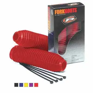 PROGRIP gumy na vidlici PG2510 barva červená (průměr41/45mm) (PG2510/3) (2510-107) (PROGRIP gumy na vidlici PG2510 barva červená (průměr41/45mm))