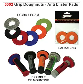 PROGRIP protiotlakové krytky na gripy PG5002 barva šedá (PG5002GN) (5002-108) ( )