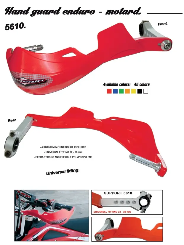PROGRIP kryty páček PG5610 dvoubodové upevnění (22+28mm) barva zelená (PG5610GN) (5610-103) - - STD CENA 179,80 ( )