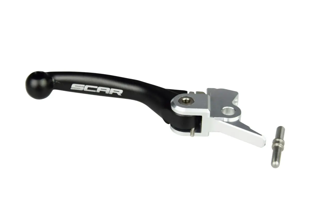 SCAR RACING výklopná brzdová páka KTM 65 SX 14-25, 85 SX 13-25 barva černá (SCAR RACING výklopná brzdová páka KTM 65 SX 14-25, 85 SX 13-25 barva)