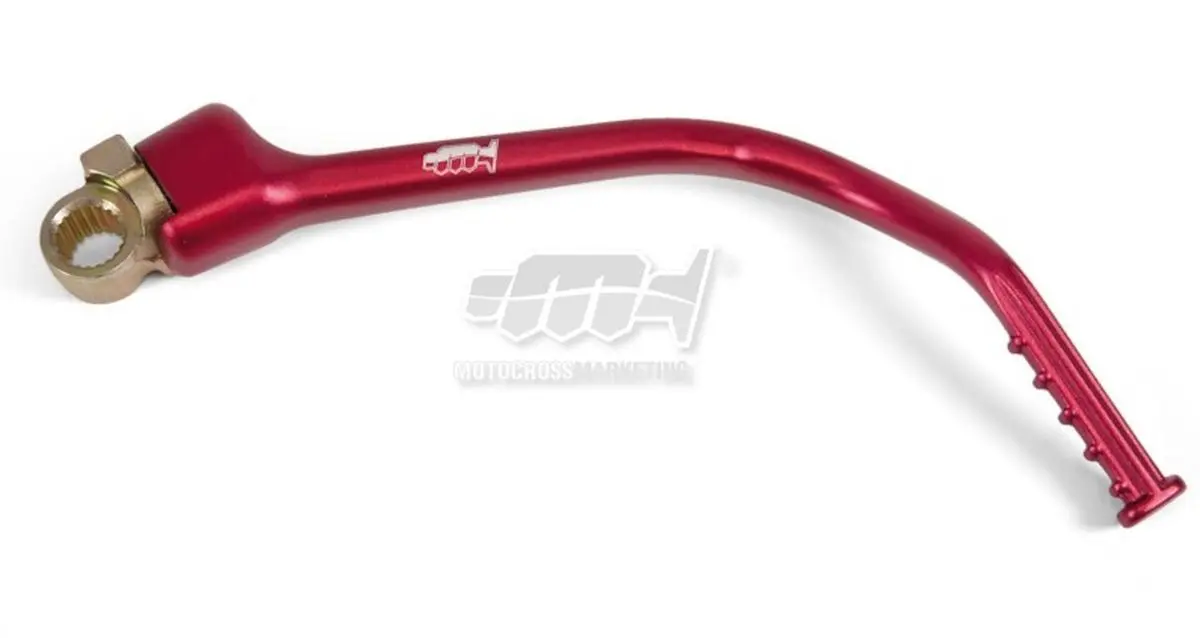 M.C. startovací páka hliníková barva červená HONDA CRF 250R 10-17 (M.C. startovací páka hliníková barva červená HONDA CRF 250R 10-17)