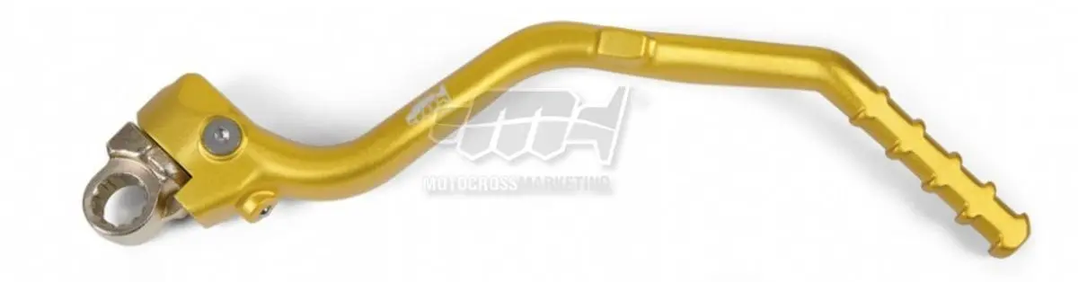 M.C. startovací páka hliníková barva zlatá SUZUKI RMZ 450 08-14 (M.C. startovací páka hliníková barva zlatá SUZUKI RMZ 450 08-14)