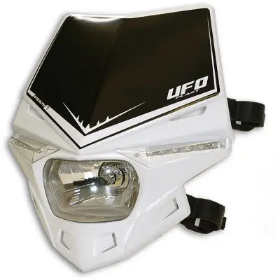 UFO světlomet STEALTH homologovaný s blinkry LED barva bílá (UFO světlomet STEALTH homologovaný s blinkry LED barva bílá)