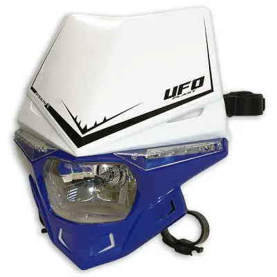 UFO světlomet BICOLOR STEALTH homologovaný LED barva modrá (UFO světlomet BICOLOR STEALTH homologovaný LED barva modrá)