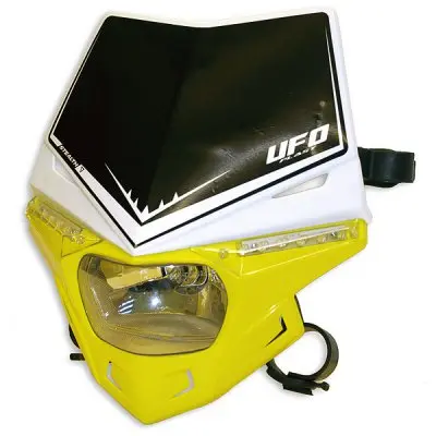 UFO světlomet BICOLOR STEALTH homologovaný LED barva žlutá - VÝPRODEJ (UFO světlomet BICOLOR STEALTH homologovaný LED barva žlutá - VÝPRODEJ)