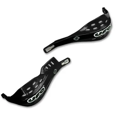 UFO kryty páček ALU JUMPY barva černá (s upevněním 22mm) (UFO kryty páček ALU JUMPY barva černá (s upevněním 22mm))
