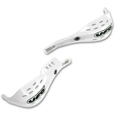 UFO kryty páček ALU JUMPY barva bílá (s upevněním 22mm) - (UFO kryty páček ALU JUMPY barva bílá (s upevněním 22mm) -)