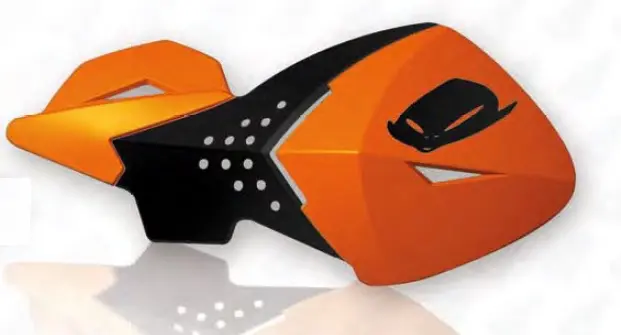 UFO kryty páček ESCALADE barva černo/oranžová (s upevněním 22mm) (UFO kryty páček ESCALADE barva černo/oranžová (s upevněním 22mm))
