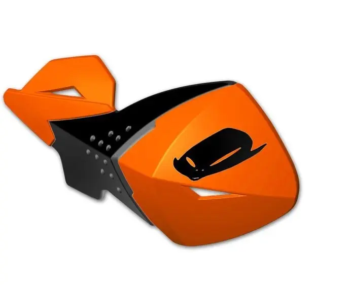UFO náhradní plasty pro kryty páček ESCALADE PM01646127 barva oranžová/černá (UFO náhradní plasty pro kryty páček ESCALADE PM01646127 barva)