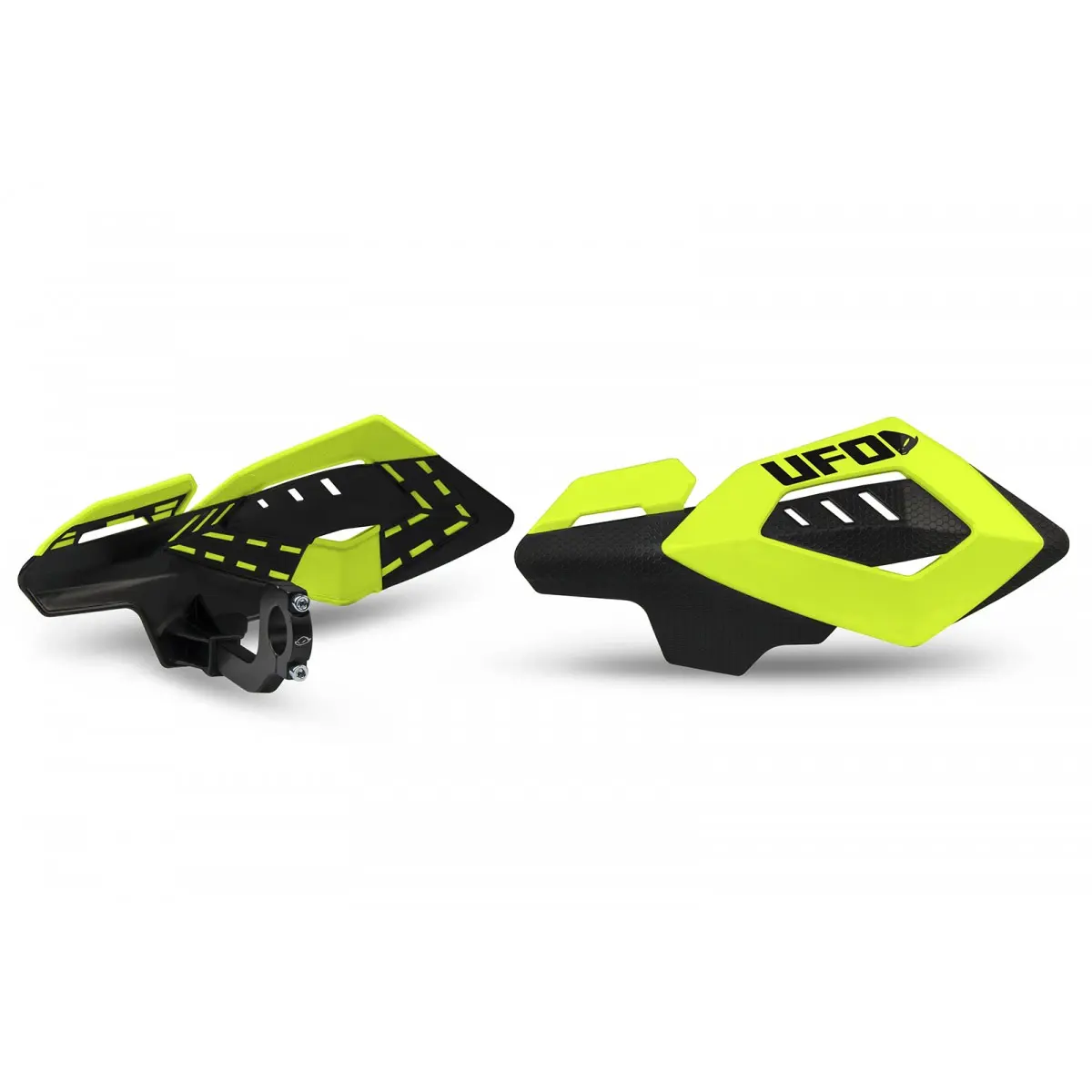 UFO kryty páček ARCHES barva žlutá fluorescenční (s upevněním 22mm) (UFO kryty páček ARCHES barva žlutá fluorescenční (s upevněním 22mm))