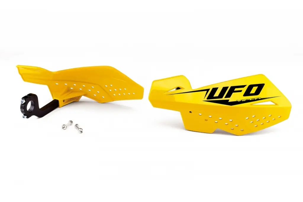 UFO kryty páček VIPER 2 barva žlutá (s upevněním 22mm) (UFO kryty páček VIPER 2 barva žlutá (s upevněním 22mm))