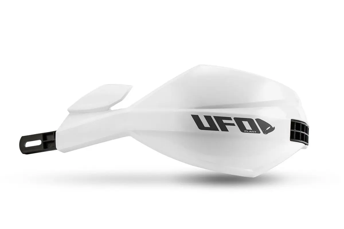 UFO kryty páček MUGAN univerzální komplet s montáží na řidítka 22 i 28mm barva bílá ( )