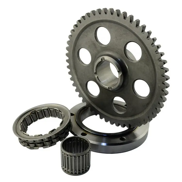PROMX jednosměrná spojka (bendix) startéru a ozubené kolo (jednosměrné ložisko) YAMAHA YFM 660 RAPTOR '01-'04 (5LP-15515-10-00) (PROMX jednosměrná)