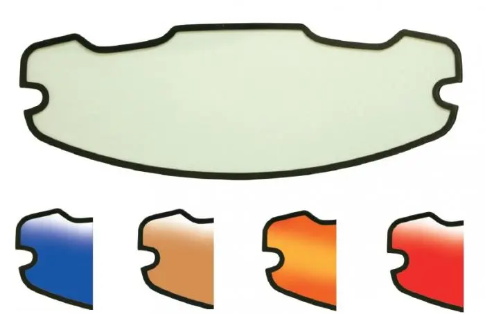 PROGRIP vnitřní plexi PG3000 do helmy (ANTIFOG) barva čirá (lepená univerzální) (PG3000) ( )